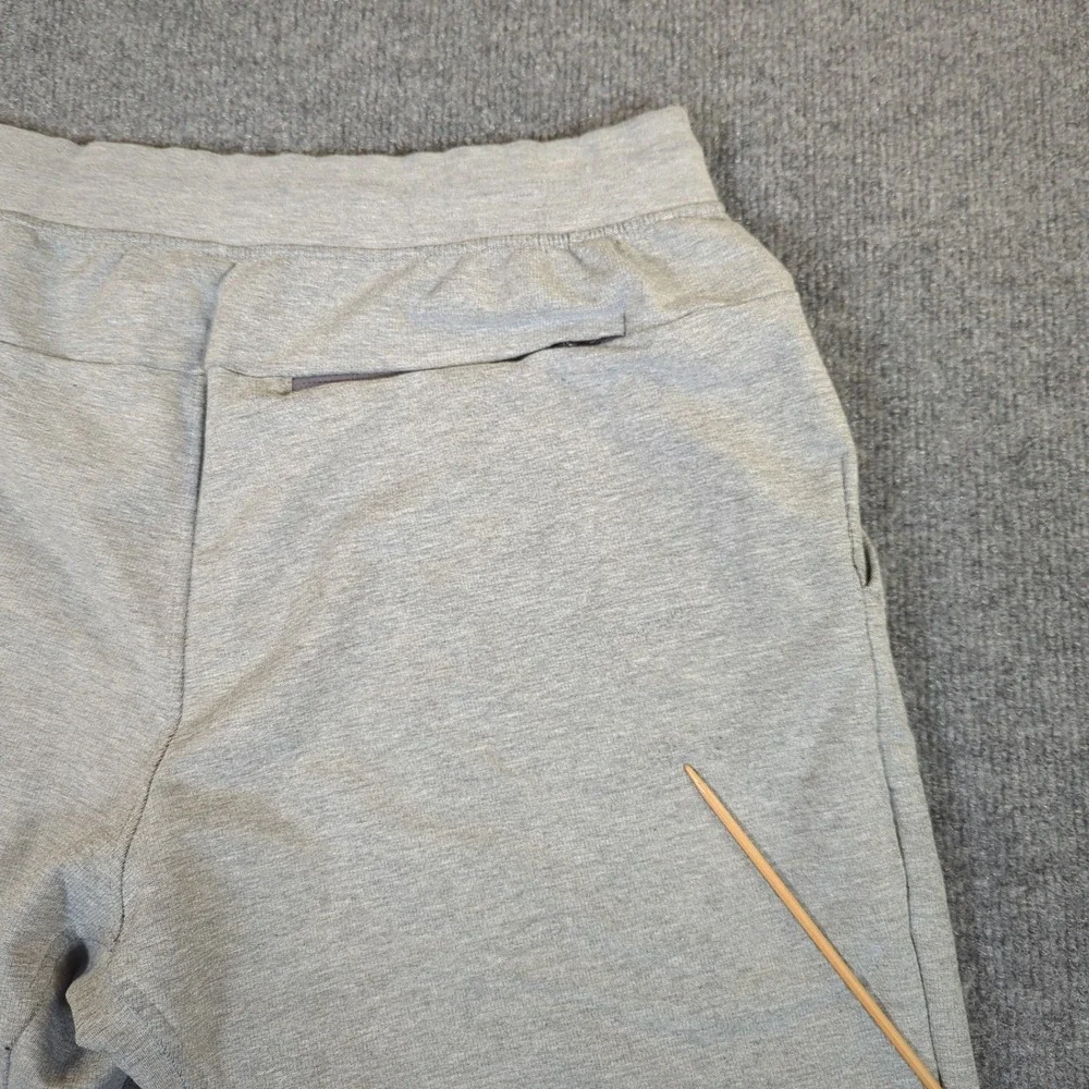 Lululemon City Sweat Short 9 Inch Heathered‎ Grey French Terry Mens XL LM7ABS8